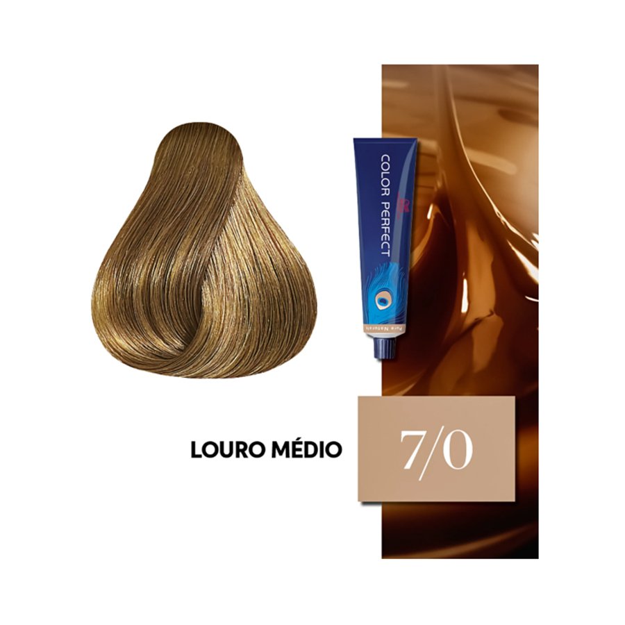 Coloração Color Perfect Wella Cor 7/0