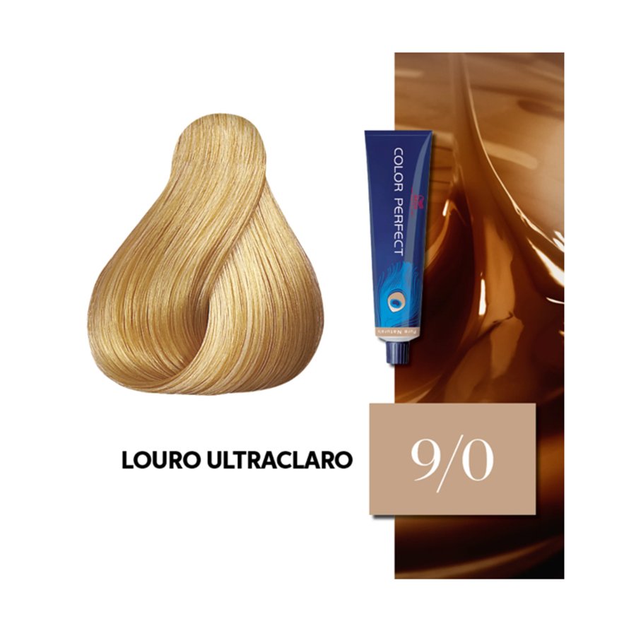 Coloração Color Perfect Wella Cor 9/0