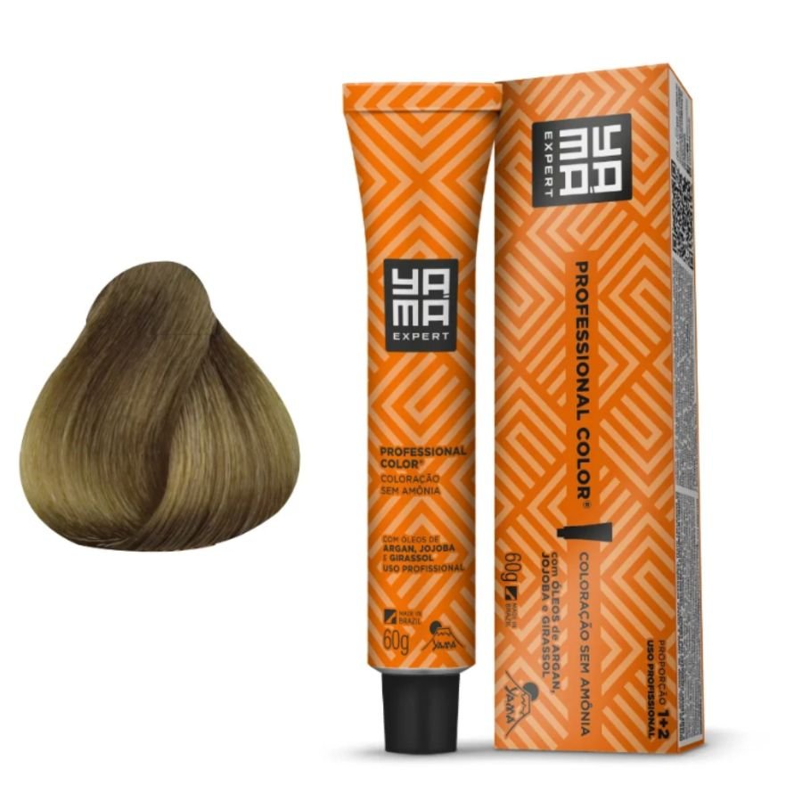 Coloração Sem Amônia Yamá 60g Cor 7.0